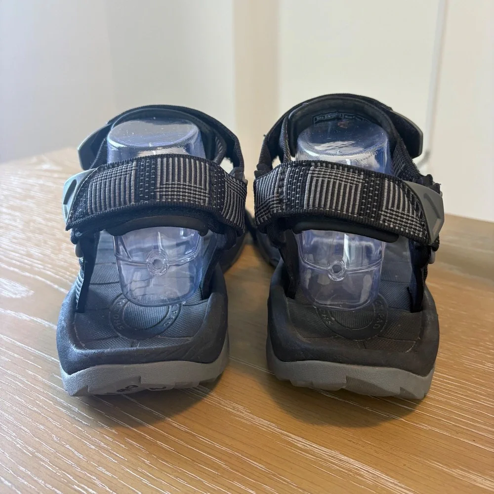Teva Mens‎ Terra Fi 5 Universal Black Gray Hiking Sandals 1001473 US 11